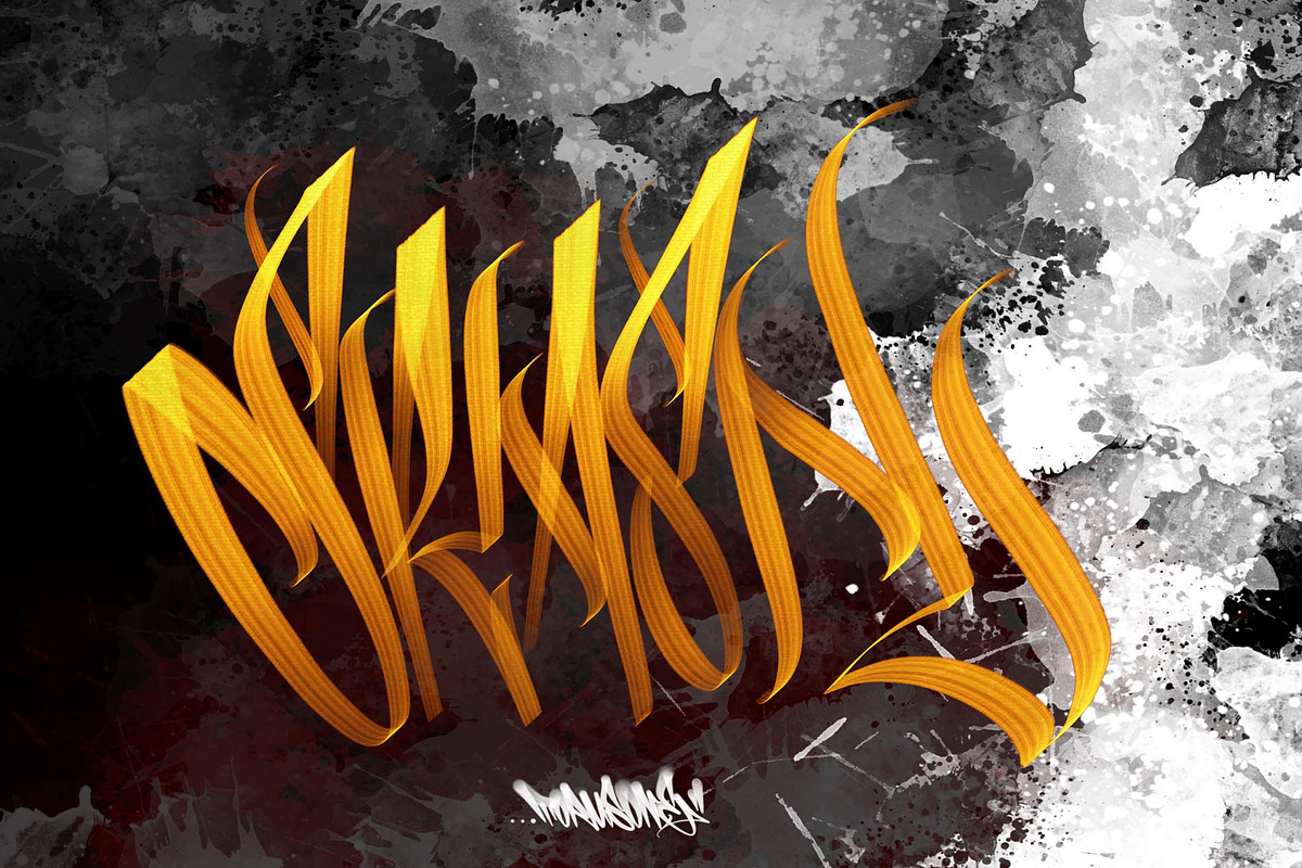 Hellraiser - Flame Calligraffiti, a Brush Add-On by Torus1