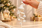 Christmas Spiral Ornament STL, an Object 3D Model by Layerology (Thumbnail 4 of 4)