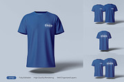 T-Shirt Mockup Front and Back View, a Shirt Mockup by Eka Restu D. Putra (Thumbnail 1 of 5)