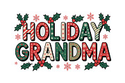 Holly Christmas Quote Decor SVG, an Object Graphic by yasushie (Thumbnail 12 of 16)