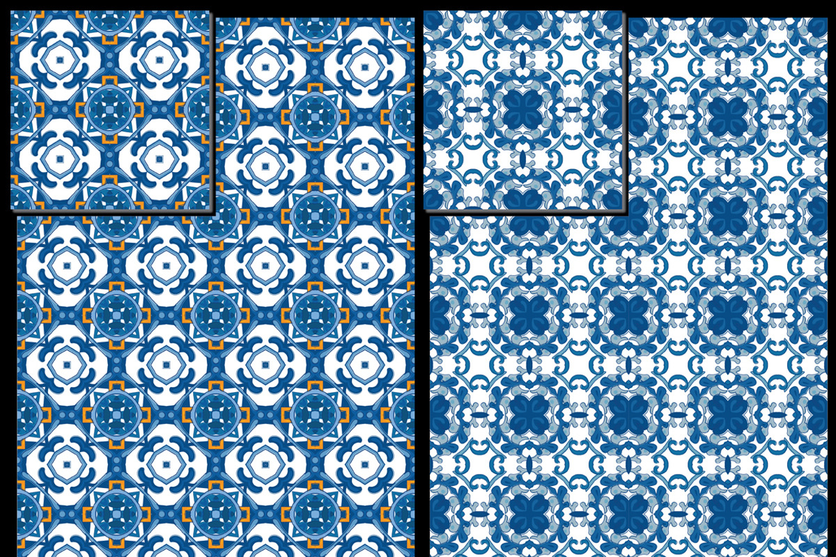 Set 97 - 6 Seamless Patterns, a Pattern Graphic by Little Bird (Photo 3 of 6)