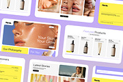 Skincare Figma Landing Page, a Landing Page Template by Supanium Studio (Thumbnail 4 of 5)