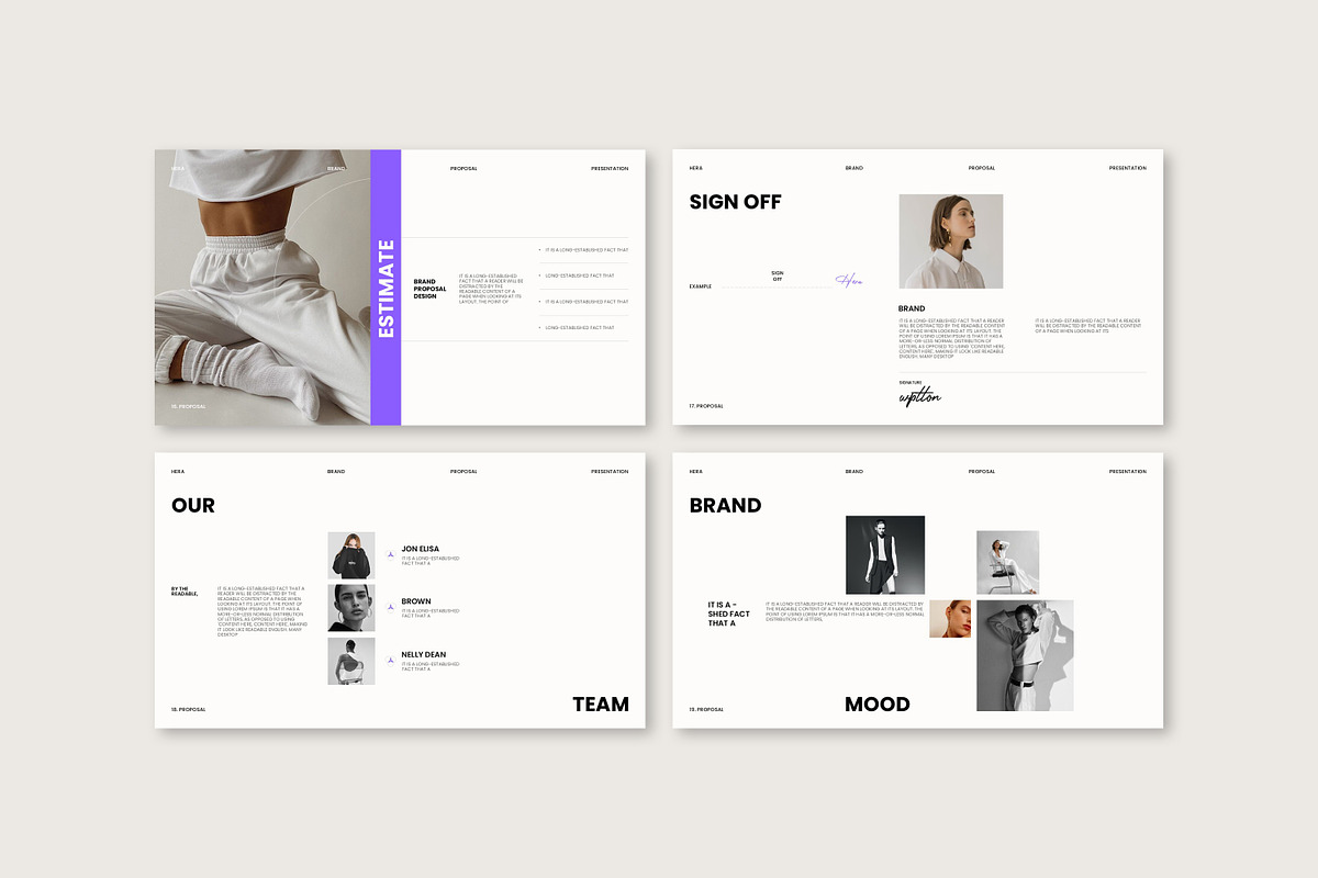 Brand Proposal Presentation Template, a Presentation Template by PrintIdea (Photo 6 of 7)