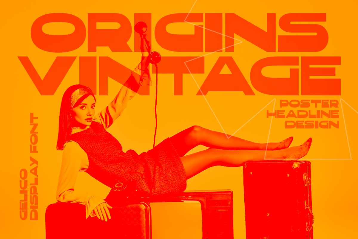 Gelico – Bold Geometric Display Font, a Sans Serif Font by roomspace creative lab (Photo 6 of 10)