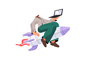 Business people set. Startup concept, a Person Illustration by PaperTrident (Thumbnail 2 of 13)