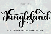 Jungleland, a Handwritten Font by InermediaSTUDIO (Thumbnail 1 of 8)