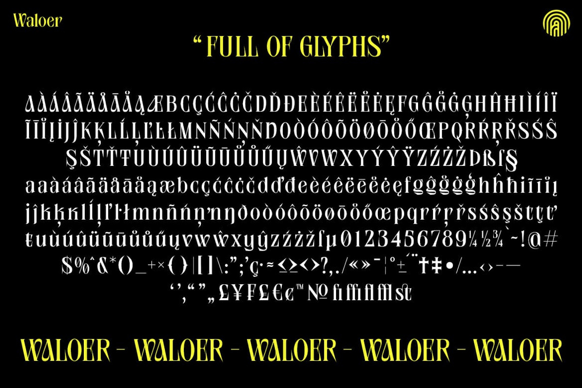 Waloer, a Serif Font by artism_design (Photo 7 of 7)