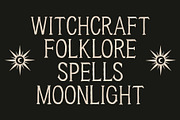 Broomstick Dark Romantic Font, a Handwritten Font by BilberryCreates (Thumbnail 4 of 8)