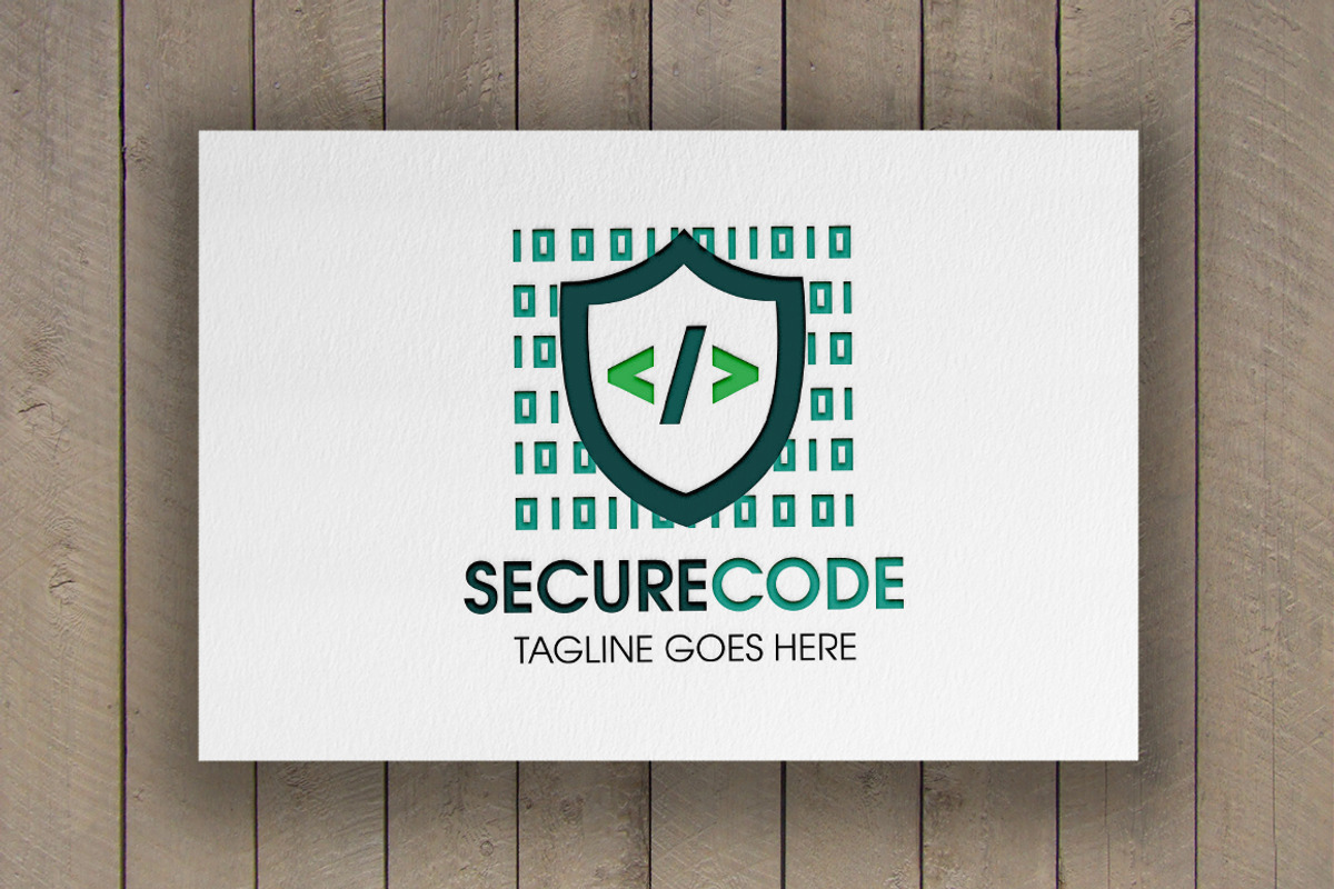 Secure Code Logo, a Branding & Logo Template by Design_Planet