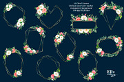 Watercolor Floral Graphic Set, an Illustration by Elly Studio (Thumbnail 4 of 10)