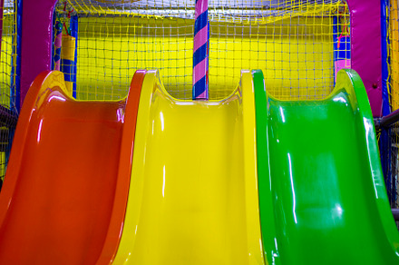 Children's slides colored