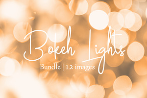 Bokeh lights background bundle
