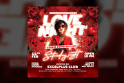 Valentines Day Love Night Flyer, a Flyer Template by RTXdesinger99 (Thumbnail 3 of 3)