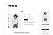 Shila Ecommerce Template, a Websites & App Template by uispot (Thumbnail 4 of 10)