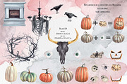 Real Halloween, Watercolor&LineArt, a Decorative Illustration by BalanceUA (Thumbnail 2 of 18)