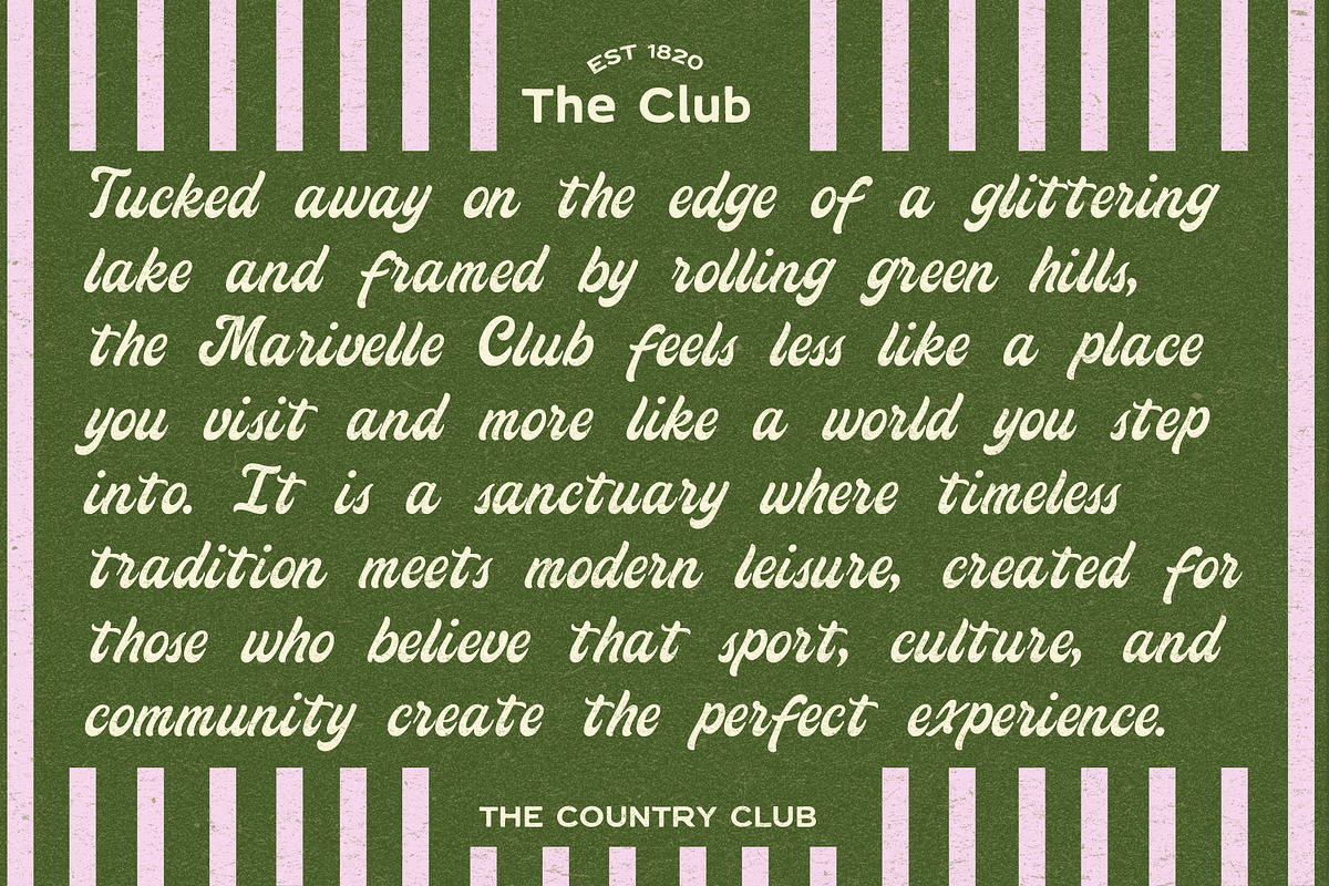 Handwritten Vintage Font Duo Sans, a Handwritten Font by Laras Wonderland (Photo 15 of 16)