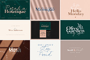 Modern & Elegant Font Bundle, a Script Font by AndrewPixel (Thumbnail 11 of 25)