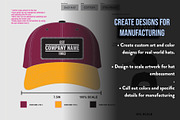Hat Template - Dad Hat, a Hat Mockup by Template Haven (Thumbnail 9 of 10)