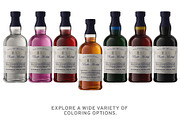 Scotch Whiskey Bottle Mockup, a Product Mockup by HexenDesigns (Thumbnail 10 of 14)