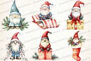 Merry Christmas Gnomes, an Illustration by DreamCafeArt (Thumbnail 3 of 7)