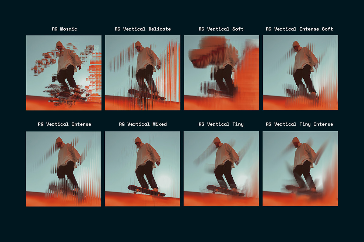 Glitch and Pixel Brushes, a Brush Add-On by Tomasz Ostrowski Design (Photo 11 of 15)
