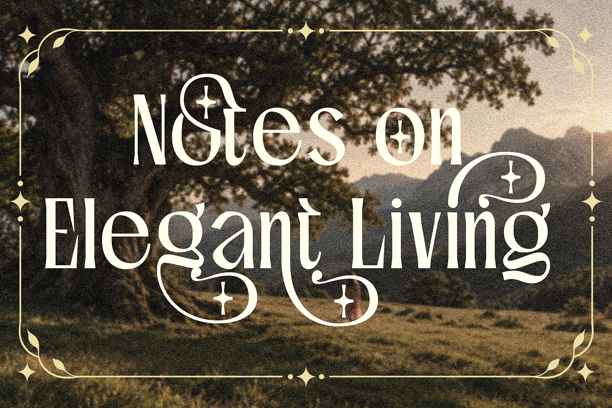 Quickiest - Elegant Serif Font, a Serif Font by Vampstudio (Photo 4 of 12)