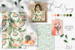 Coral Spring Patterns & Motifs