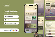 Tranquess – Yoga & Meditation App, an App Template by twinstd (Thumbnail 1 of 5)