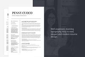 Resume Template Volantis A