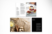 Modern Food & Recipe Book Layout, a Print Template by McLittle Stock (Thumbnail 2 of 3)