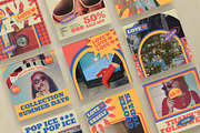 Back to 90's Instagram Templates, a Social Media Template by Azruca (Thumbnail 5 of 9)