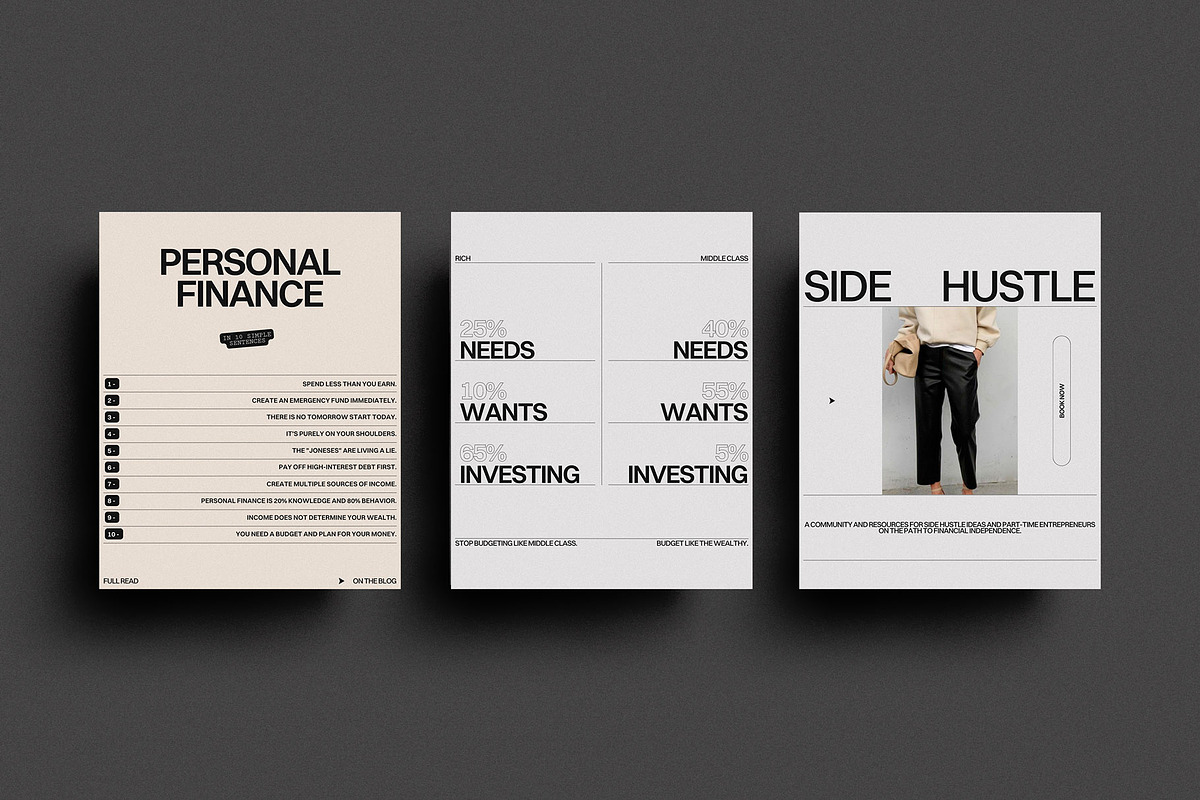 Financial Coach Instagram Template, a Social Media Template by Moscovita Studio (Photo 13 of 15)