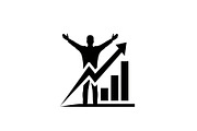 50 Business Growth Success Icons Bun, an Illustration by Designer_Momina (Thumbnail 46 of 51)