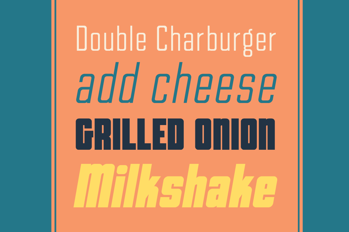 Goodland Condensed Display fonts, a Sans Serif Font by Swell Type (Photo 4 of 6)