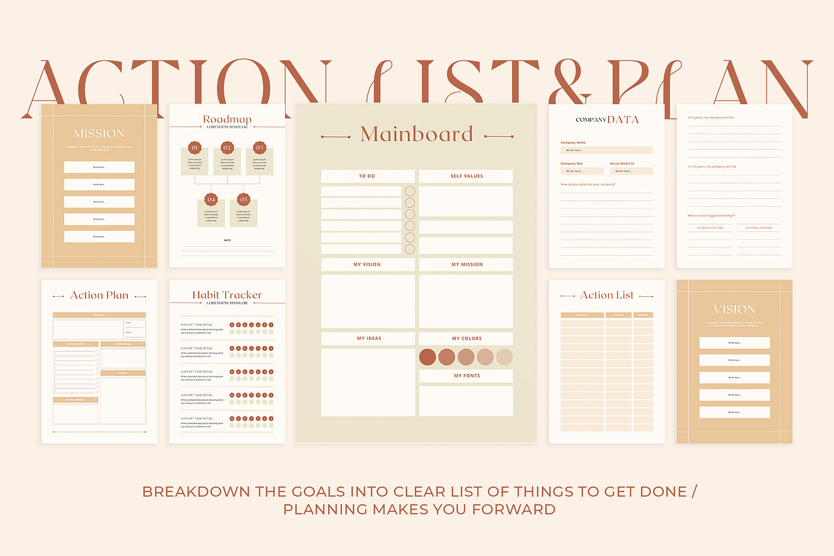 Course Workbook Template – Canva, a Marketing Template by Eesome Design Studio (Photo 9 of 23)