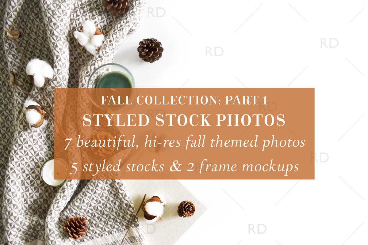 Styled Stock Photography: Fall Part1, a Print Template by RissDesign (Photo 1 of 2)