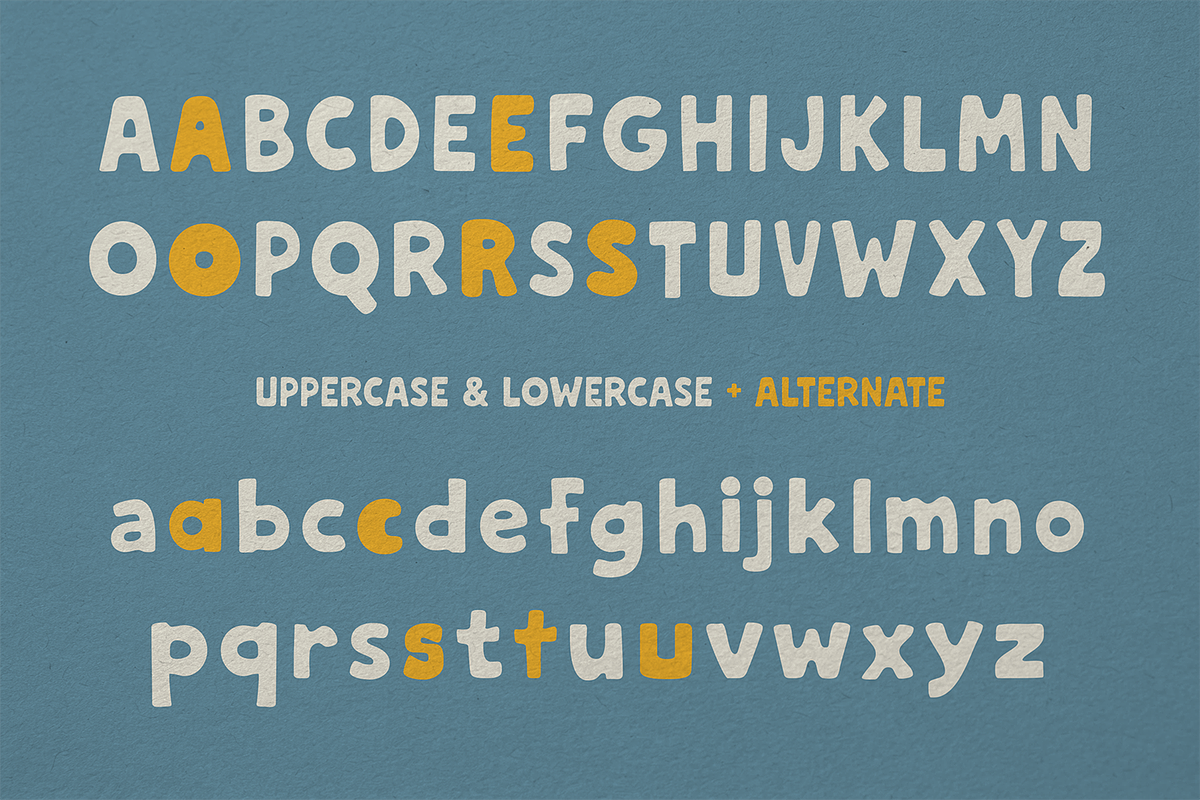 Twisty Display Duo Font, a Sans Serif Font by Haps Space (Photo 4 of 12)