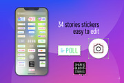 Instagram Mockup Bundle, a Social Media Template by karnofff (Thumbnail 4 of 15)