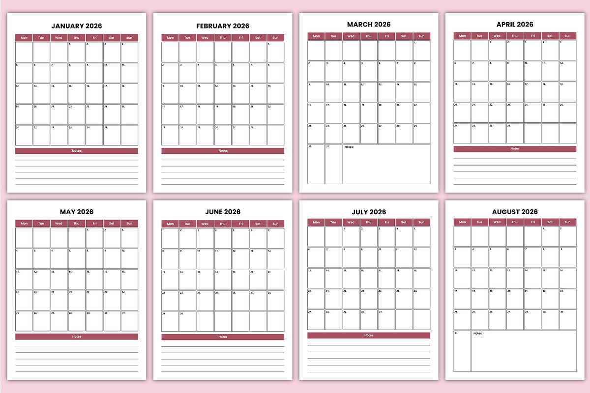 2026 Travel Journey Canva Kdp, a Stationery Template by Mustafiz (Photo 4 of 8)