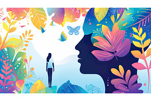 Self Esteem and Psychological, a Texture Illustration by Lermont51