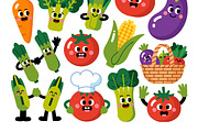 Vibrant Sticker Sheet Farming, a Stationery Template by MightyDesign (Thumbnail 3 of 6)