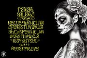 Tener Salero, custom tattoo letters, a Handwritten Font by Studio.Valhalla (Thumbnail 4 of 5)