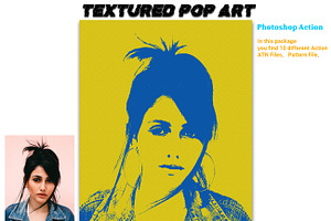 Textured Pop Art Photoshop Action