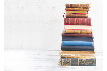 set of books, an Arts & Entertainment Photo by Neirfy