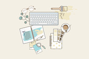Styled stock photography icons, an Outline Icon by Polar Vectors (Thumbnail 2 of 26)