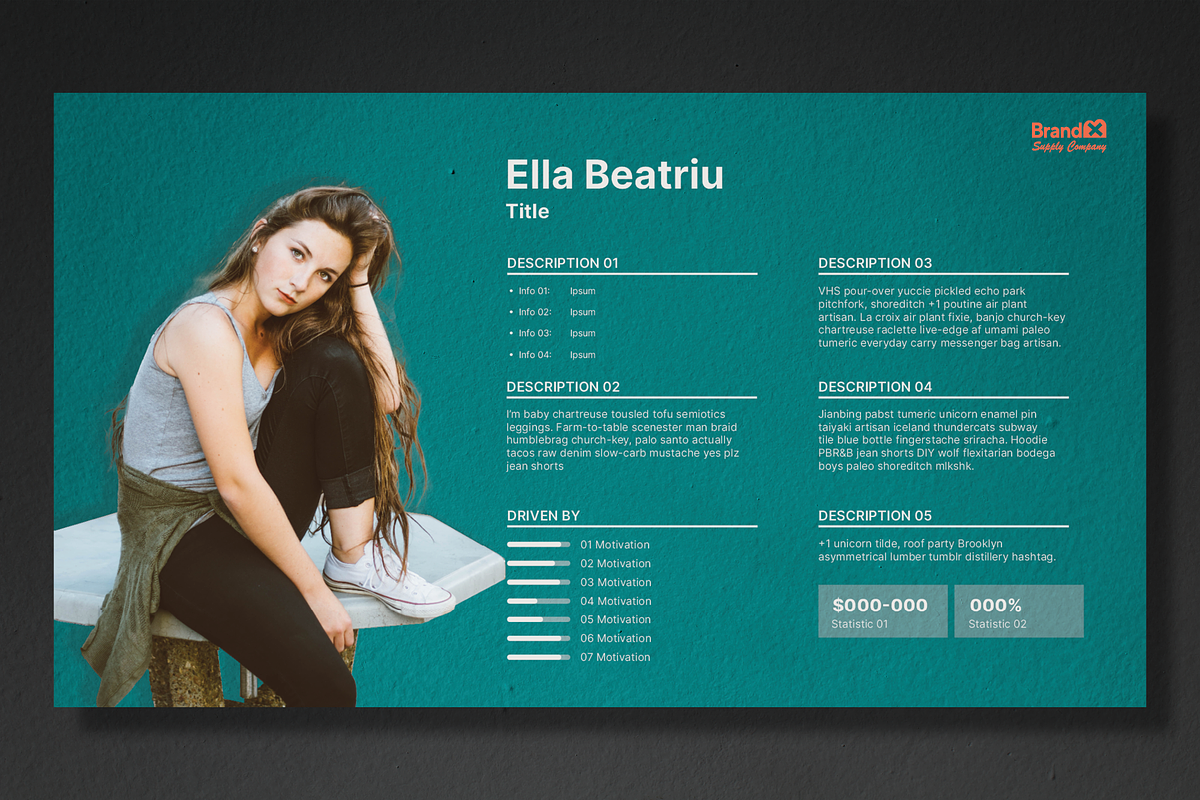 Agenzia I User Persona Template +, a Branding & Logo Template by Brand_x Supply Co. (Photo 18 of 22)
