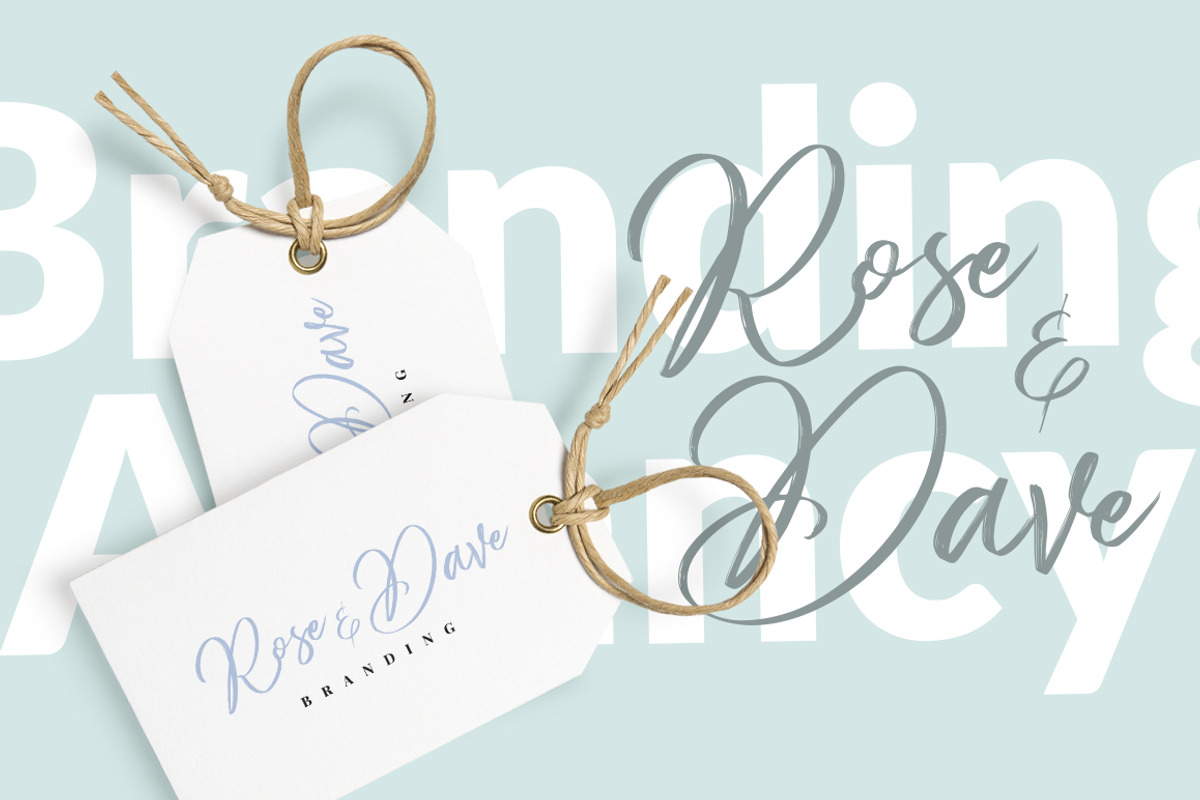 Cursive Script Handmade Brush preview 6