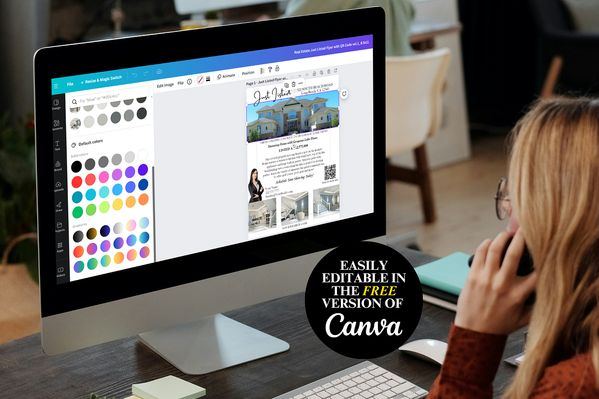 Real Estate Flyer Bundle w/ QR Codes, a Flyer Template by GraphiqueGlow (Photo 5 of 6)