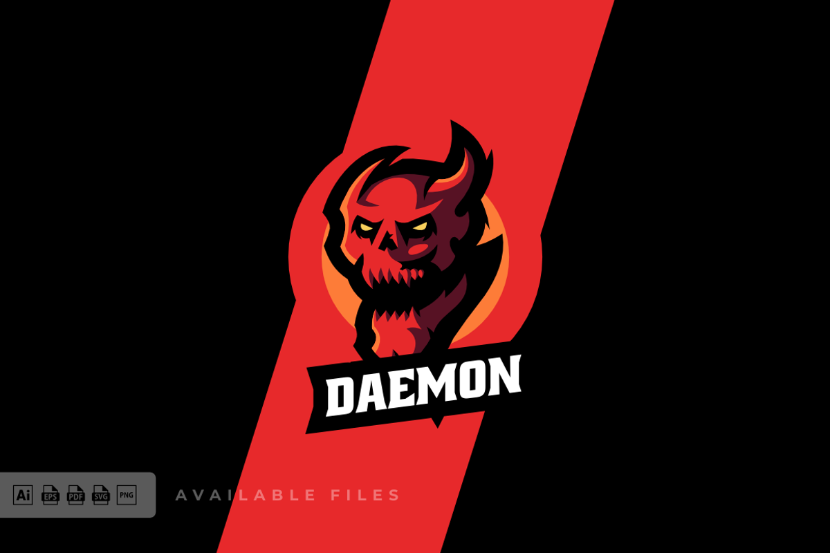 Demon E- Sport and Sport Logo, a Branding & Logo Template by ivan_artnivora