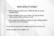 250 Food Themed Instagram Templates, a Social Media Template by SociallyyCreative (Thumbnail 10 of 10)